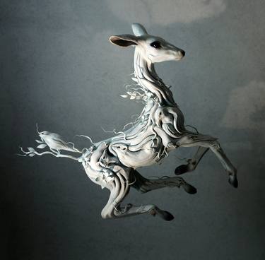 Print of Figurative Animal Sculpture by Astrid de Geuser