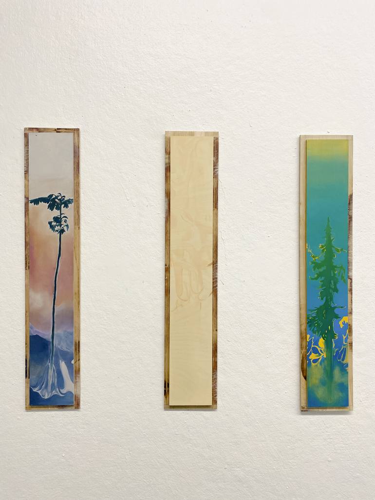 Original Figurative Landscape Painting by Juana  Vargas Moreno