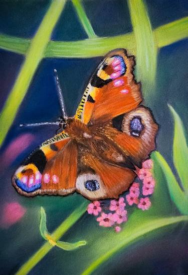 Original Fine Art Animal Paintings by Vics Art