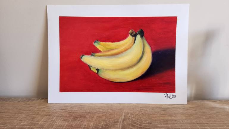 Original Contemporary Food & Drink Painting by Vics Art