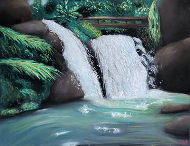 Original Fine Art Landscape Paintings by Vics Art