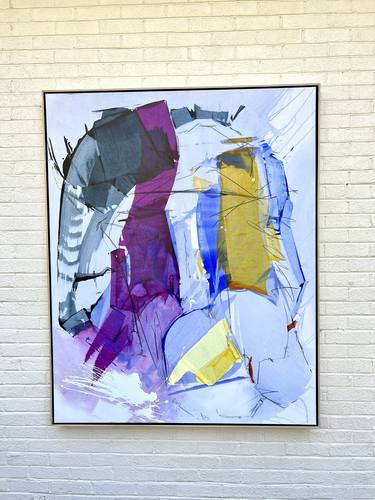 Original Abstract Expressionism Abstract Painting by Josh Jensen