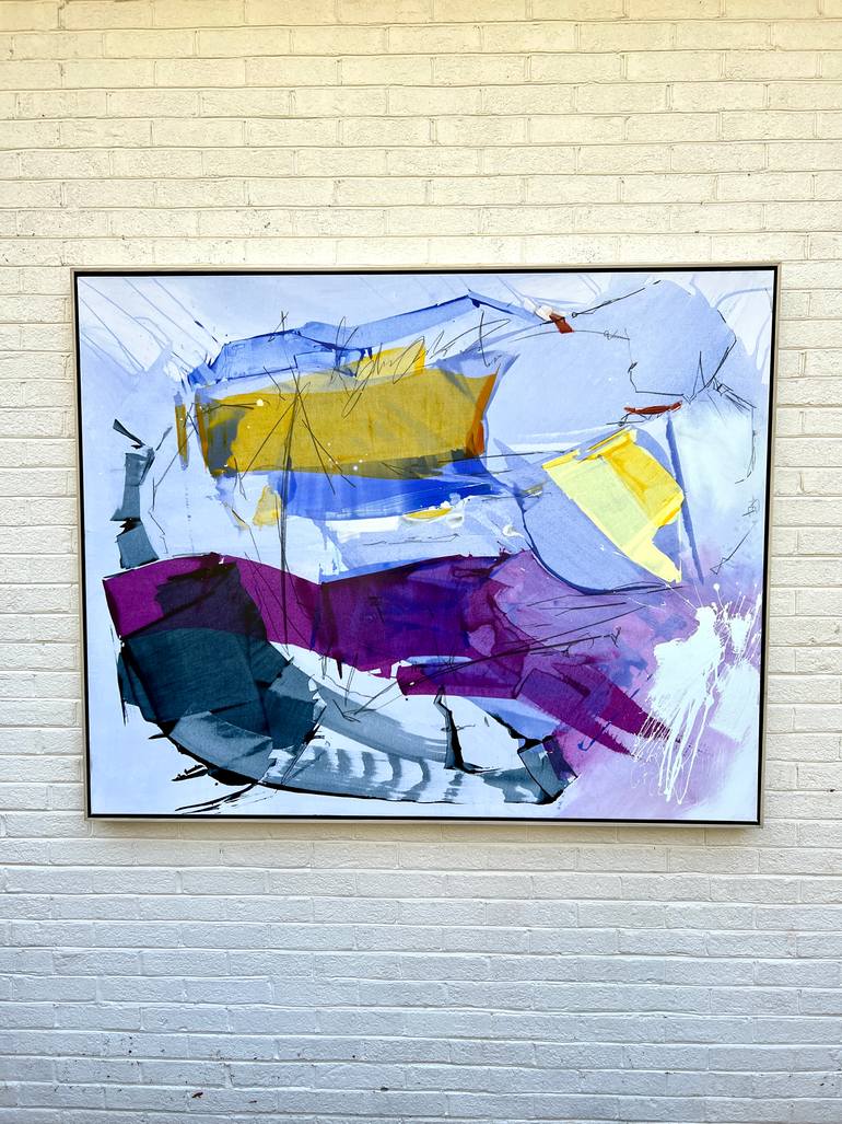 Original Abstract Expressionism Abstract Painting by Josh Jensen