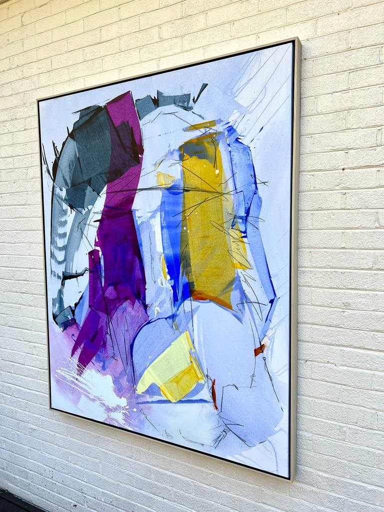 Original Abstract Expressionism Abstract Painting by Josh Jensen
