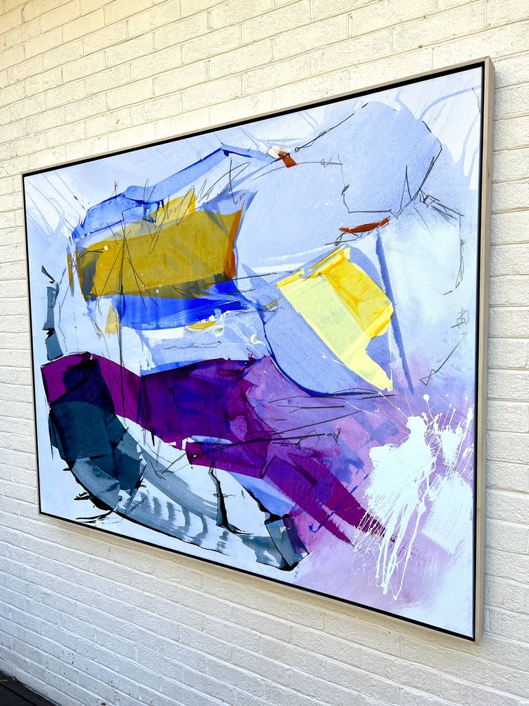 Original Abstract Expressionism Abstract Painting by Josh Jensen