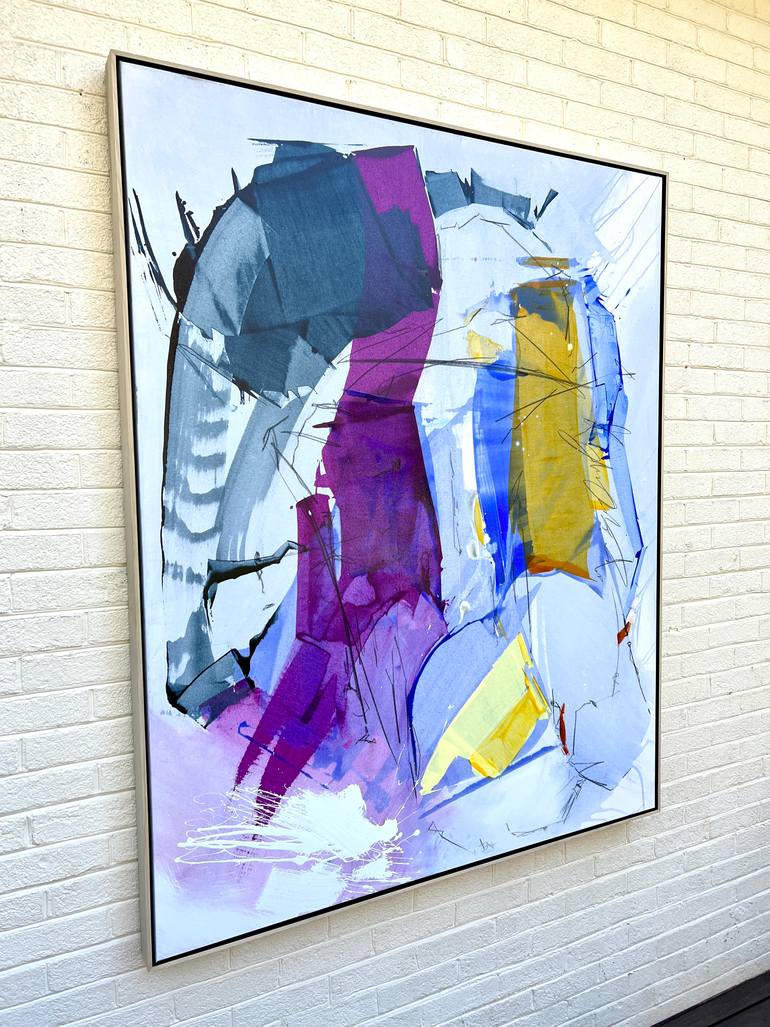Original Abstract Expressionism Abstract Painting by Josh Jensen