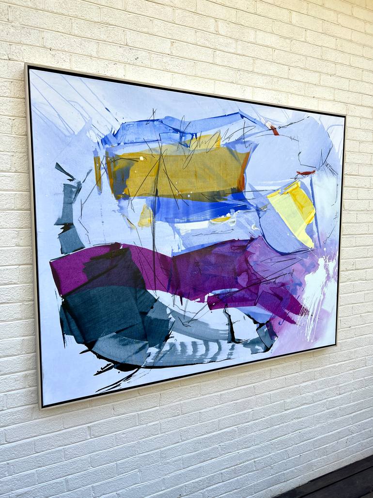 Original Abstract Expressionism Abstract Painting by Josh Jensen