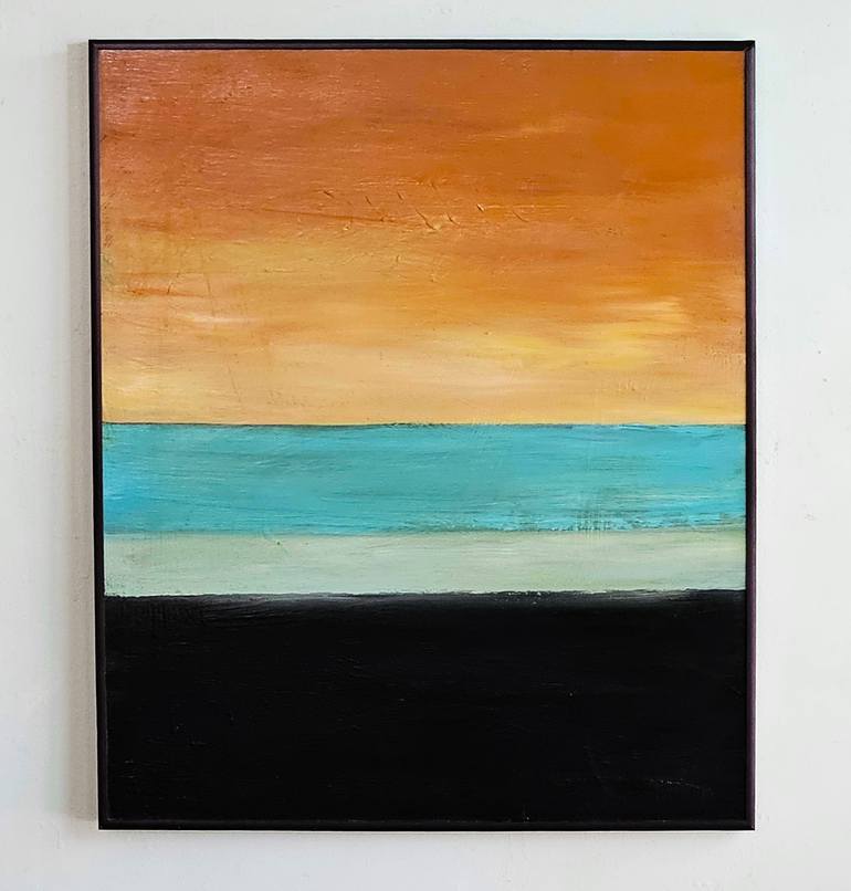 Original Abstract Expressionism Abstract Painting by Vanessa Ryan