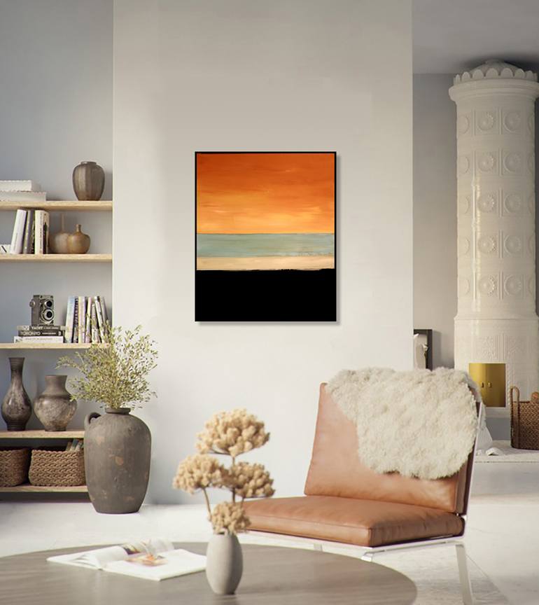 Original Abstract Expressionism Abstract Painting by Vanessa Ryan