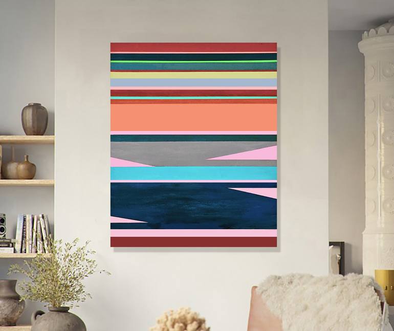 Original Contemporary Abstract Painting by Vanessa Ryan
