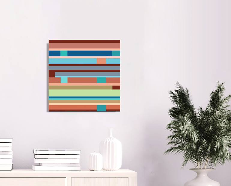 Original Contemporary Abstract Painting by Vanessa Ryan