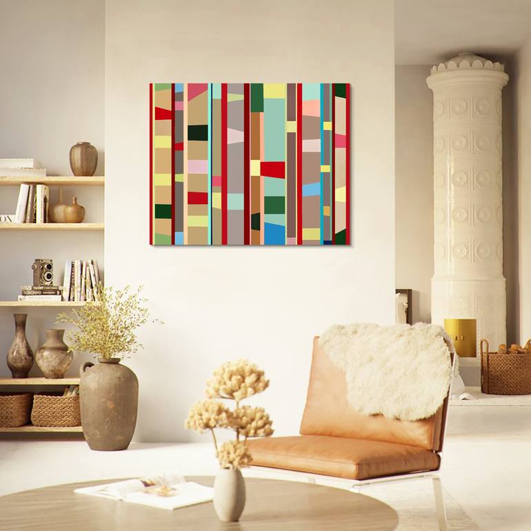 Original Abstract Painting by Vanessa Ryan