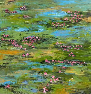 Original Impressionism Landscape Paintings by Vidya Lakshmi Nikesh Anand