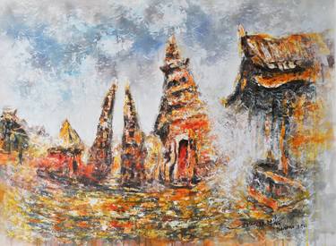 Original Fine Art Culture Paintings by kai Deng