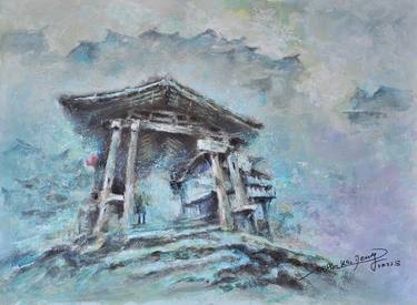 Original Fine Art Rural life Paintings by kai Deng