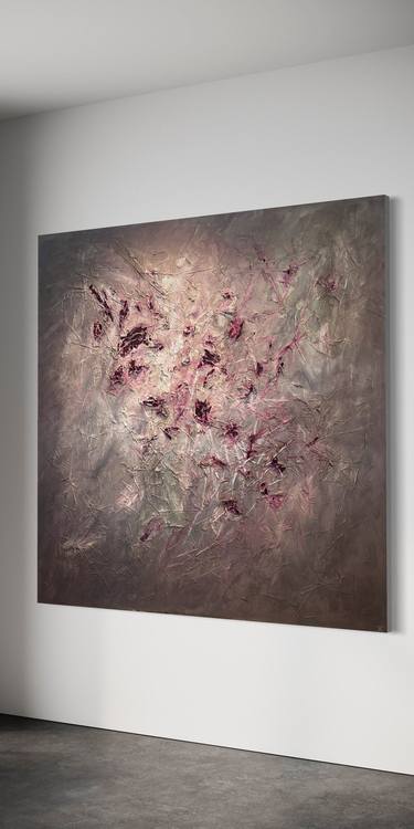 Original Abstract Expressionism Abstract Painting by Leo Klootwijk