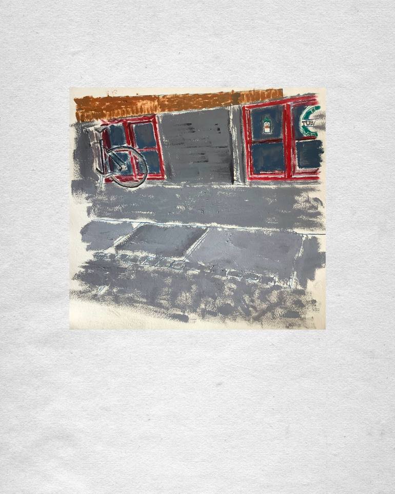 Original Contemporary Cities Mixed Media by Mnr Landscapes