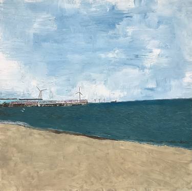 Original Beach Paintings by MNR Landscapes