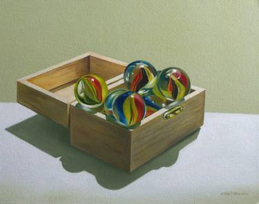 Original Realism Still Life Paintings by Valentin Reimann