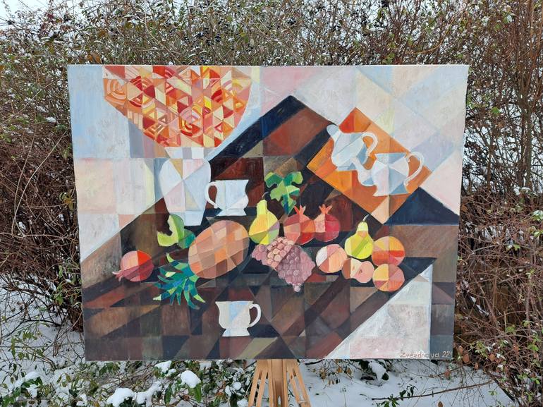 Original Food & Drink Painting by Iuliia Kotenko