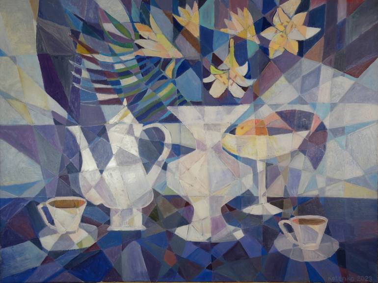 Print of Contemporary Abstract Paintings by Iuliia Kotenko