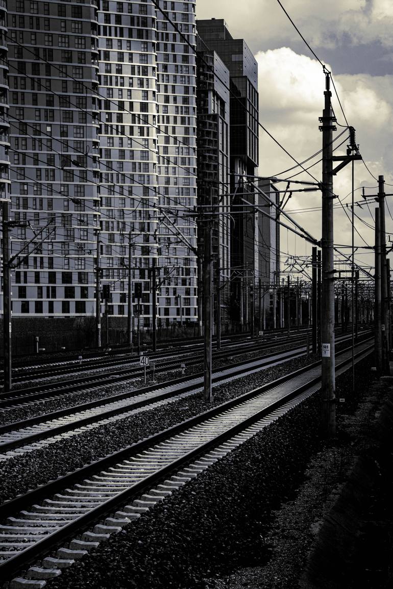 Original Travel Photography by Areha Demir | Conceptual Art on Paper | The Ways We Take and Return From (High Noon Clarity)