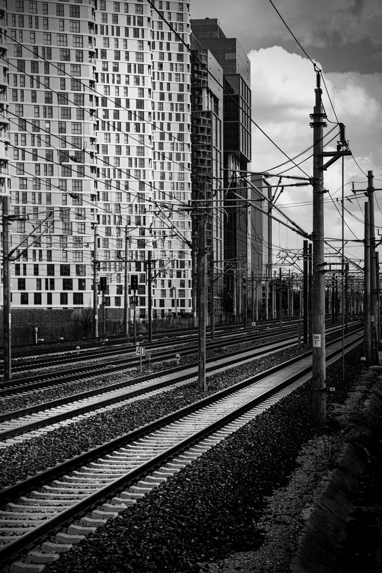 Original Travel Photography by Areha Demir | Street Art Art on Paper | The Ways We Take and Return From (Steel)