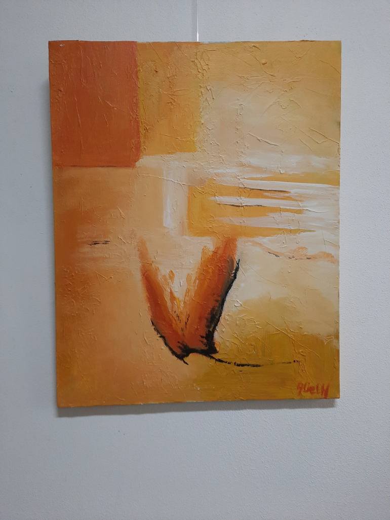 Original Abstract Painting by Alie ten Hove