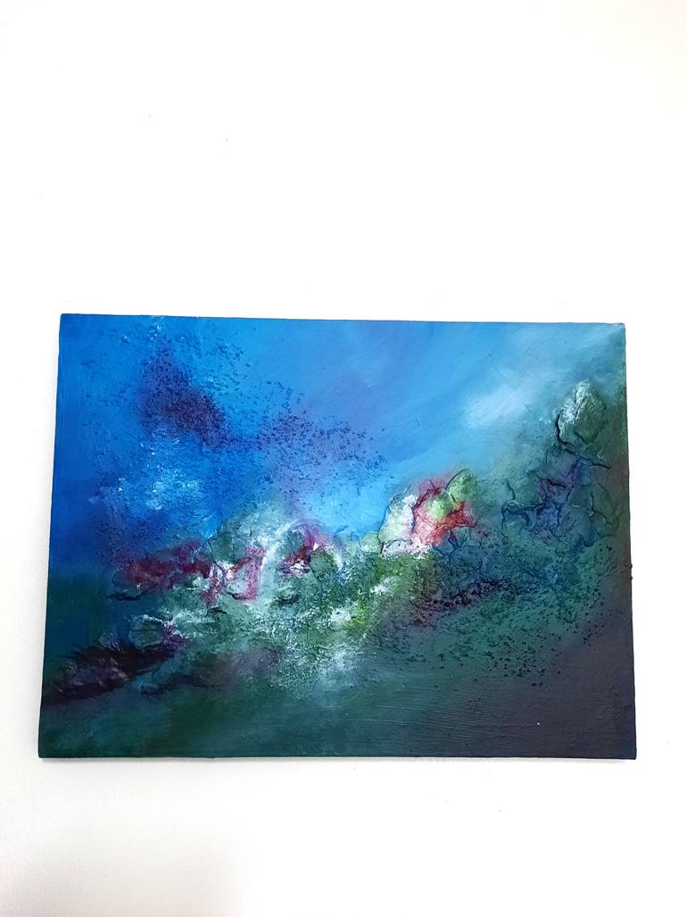 Original Abstract Expressionism Abstract Painting by Alie Ten Hove
