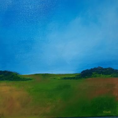 Original Abstract Expressionism Landscape Painting by Alie Ten Hove