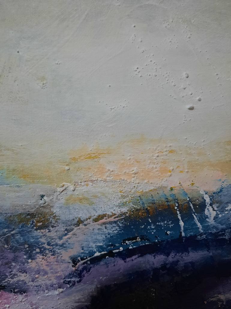 Original Abstract Landscape Painting by Alie Ten Hove