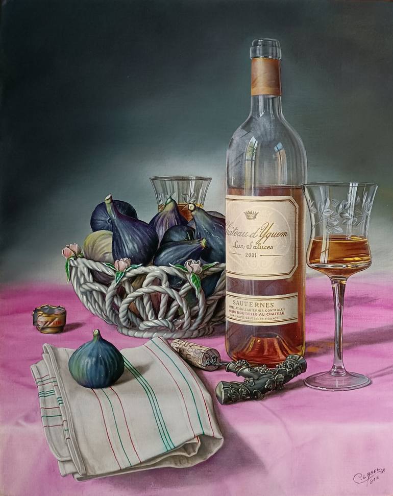 Original Figurative Still Life Painting by Christian Labelle
