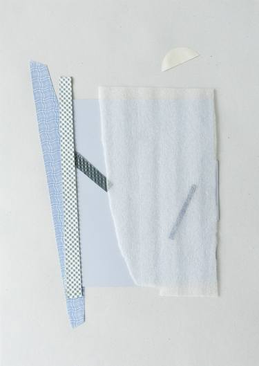 Original Contemporary Abstract Collage by Wei Li Leow