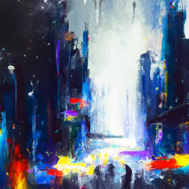 Expressive Vector Oil Paint City 119 thumb