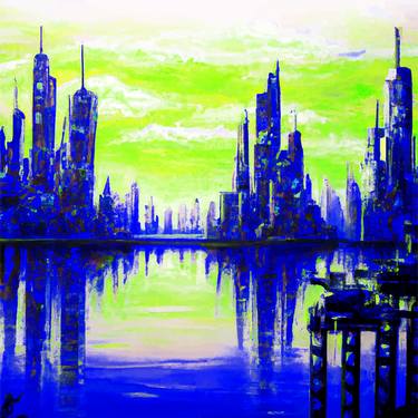 Expressive Vector Oil Paint City 127 thumb