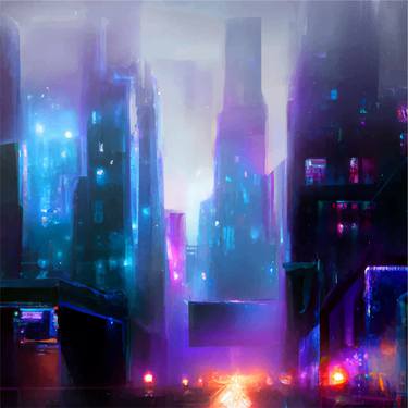 Print of Abstract Architecture Digital by Arthur Tumushime