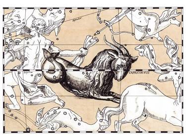 Print of Classical mythology Mixed Media by Anatoliy Korchinov