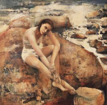 Original Contemporary Beach Painting by Viola Artemani