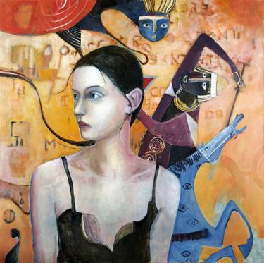 Original Figurative Abstract Paintings by Viola Artemani