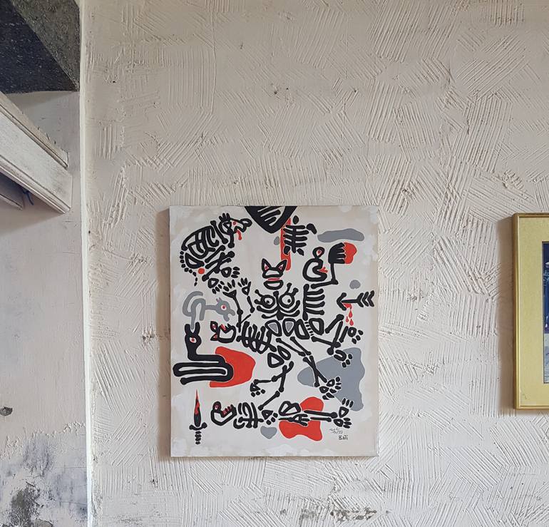 Original Contemporary Other Painting by Dimitribali Pastpaintings