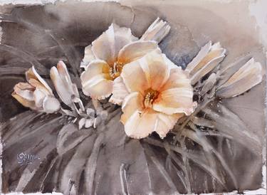 Original Floral Paintings by Natalja Bluma