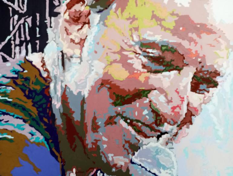 Original Pop Art Pop Culture/Celebrity Painting by Hans Veltman