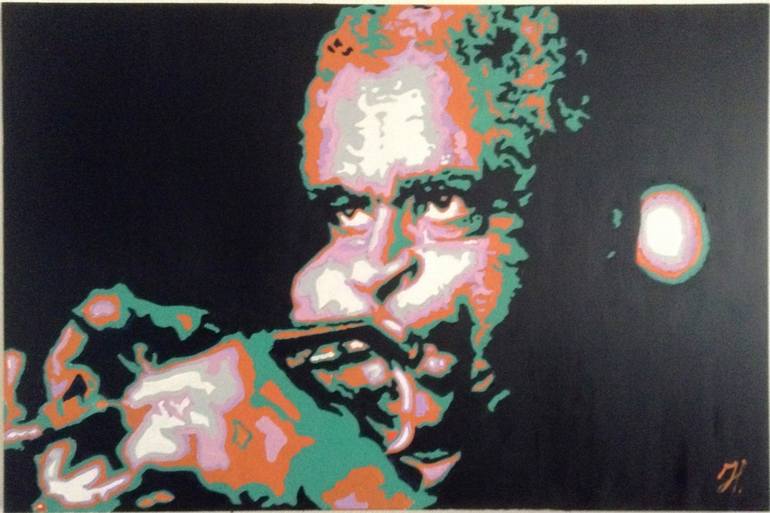 Original Pop Art Pop Culture/Celebrity Paintings by Hans Veltman