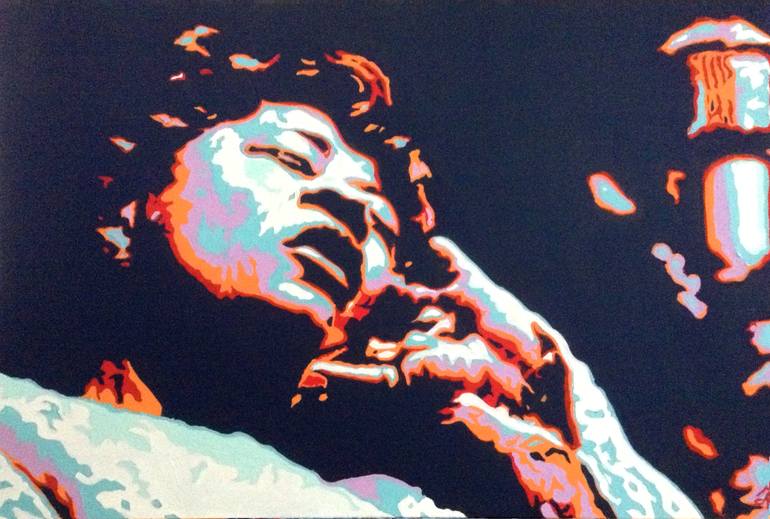 Print of Expressionism Pop Culture/Celebrity Paintings by Hans Veltman