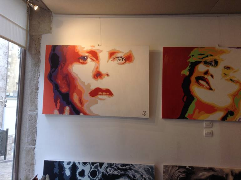 Original Pop Art Pop Culture/Celebrity Painting by Hans Veltman