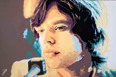 Mick Jagger Pop art thumb