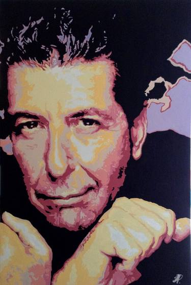 Leonard Cohen Pop Art thumb