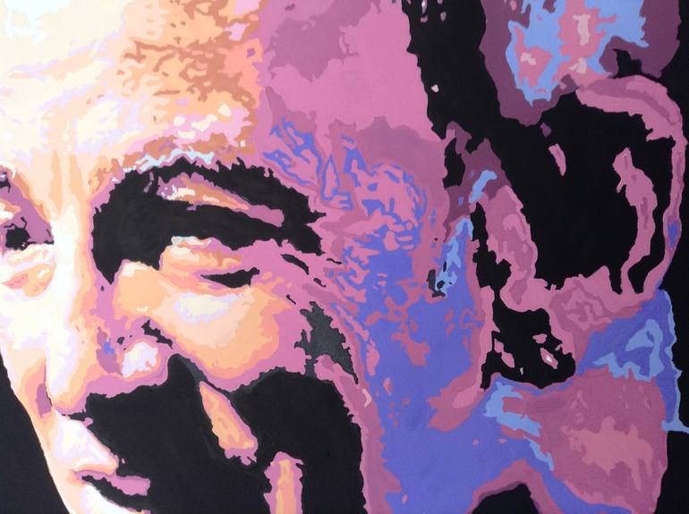 Original Figurative Pop Culture/Celebrity Painting by Hans Veltman