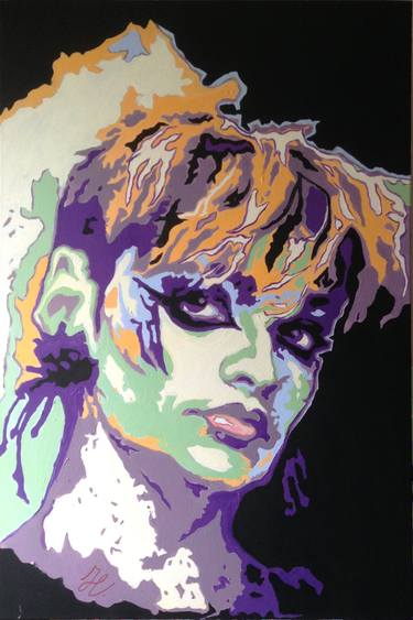 Print of Expressionism Pop Culture/Celebrity Paintings by Hans Veltman