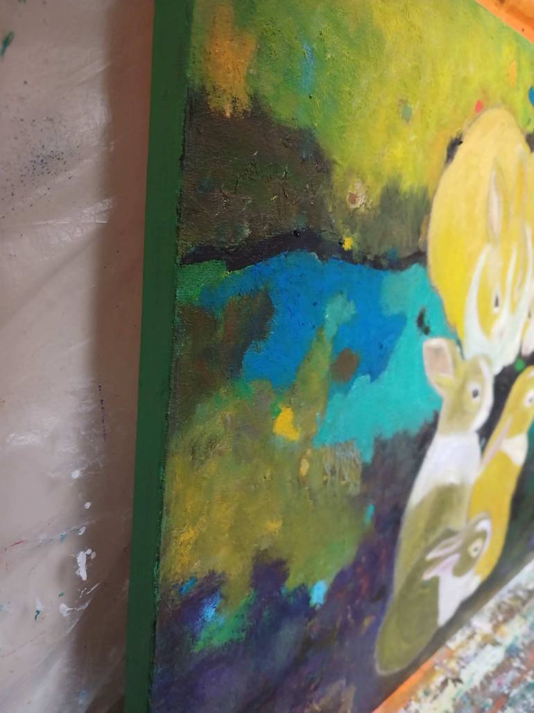 Original Expressionism Animal Painting by Seo Yeongyeong